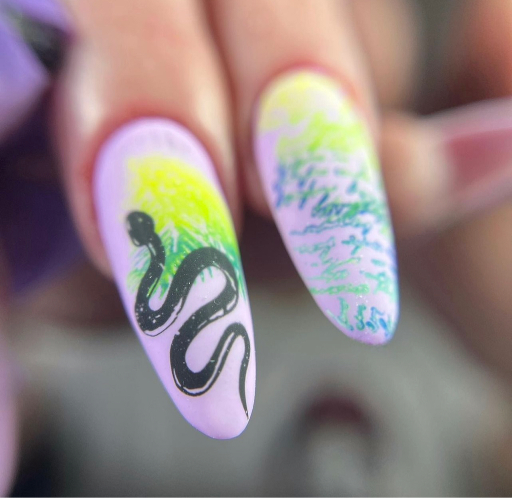 Маникюр с покрытием + дизайн