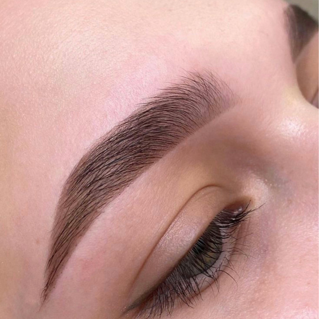 Архитектура и окрашивание бровей (краска/хна)