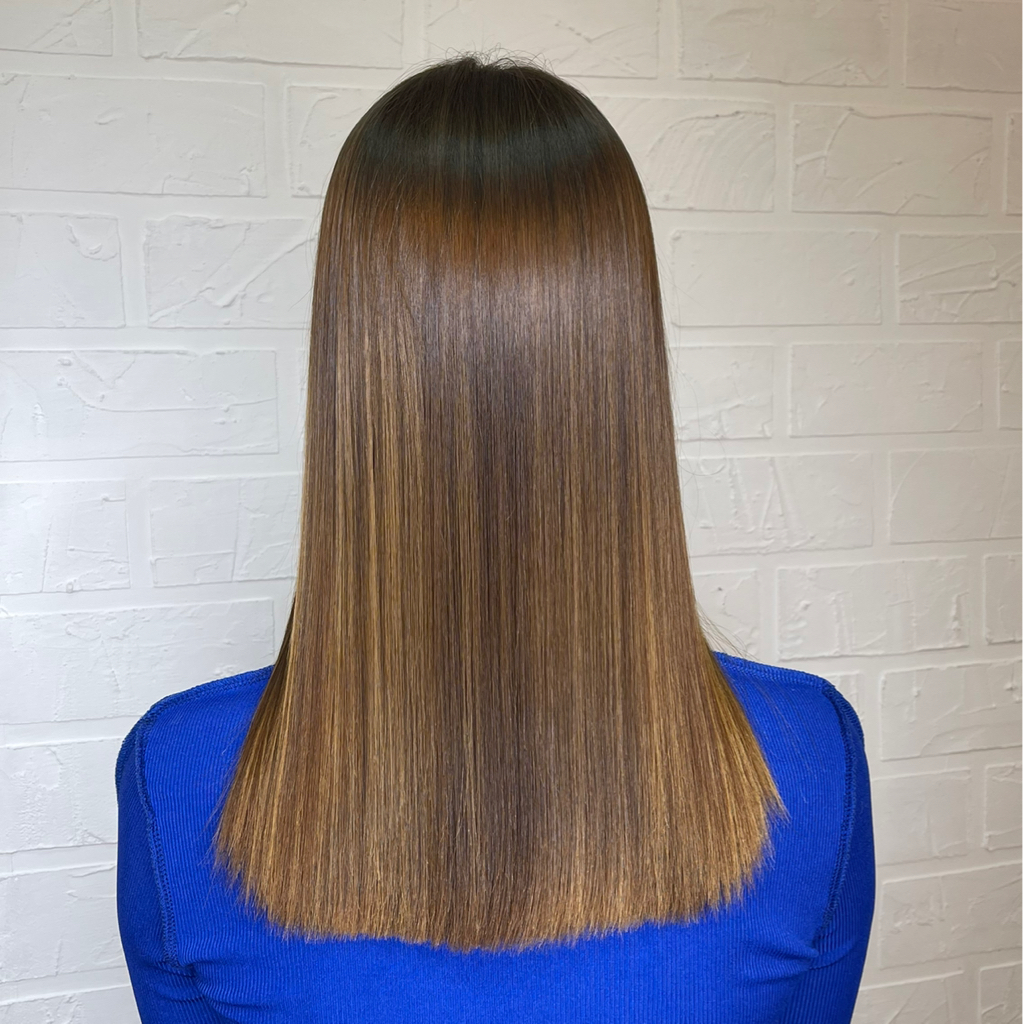 Кератиновое выпрямление