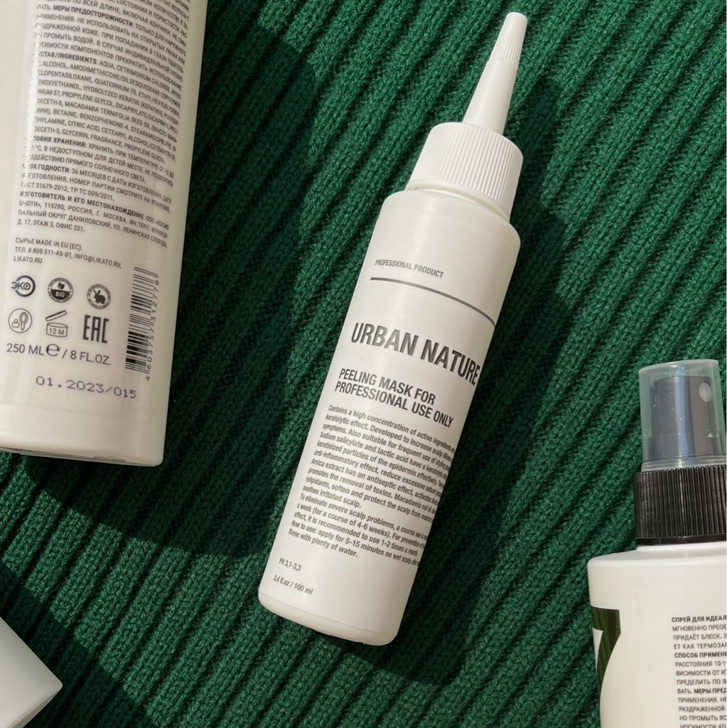 Пилинг кожи головы