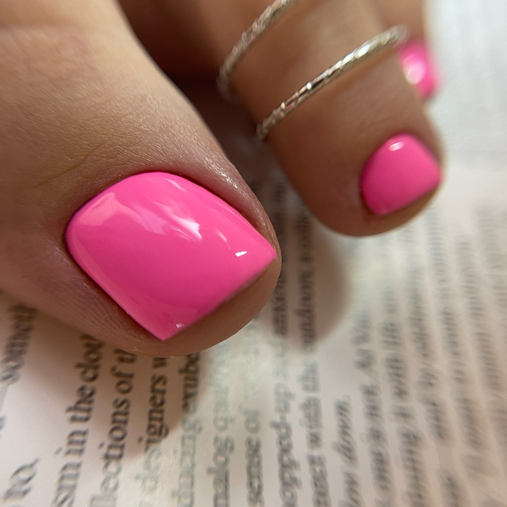 Педикюр. Обработка только пальцев с покрытием гель лак