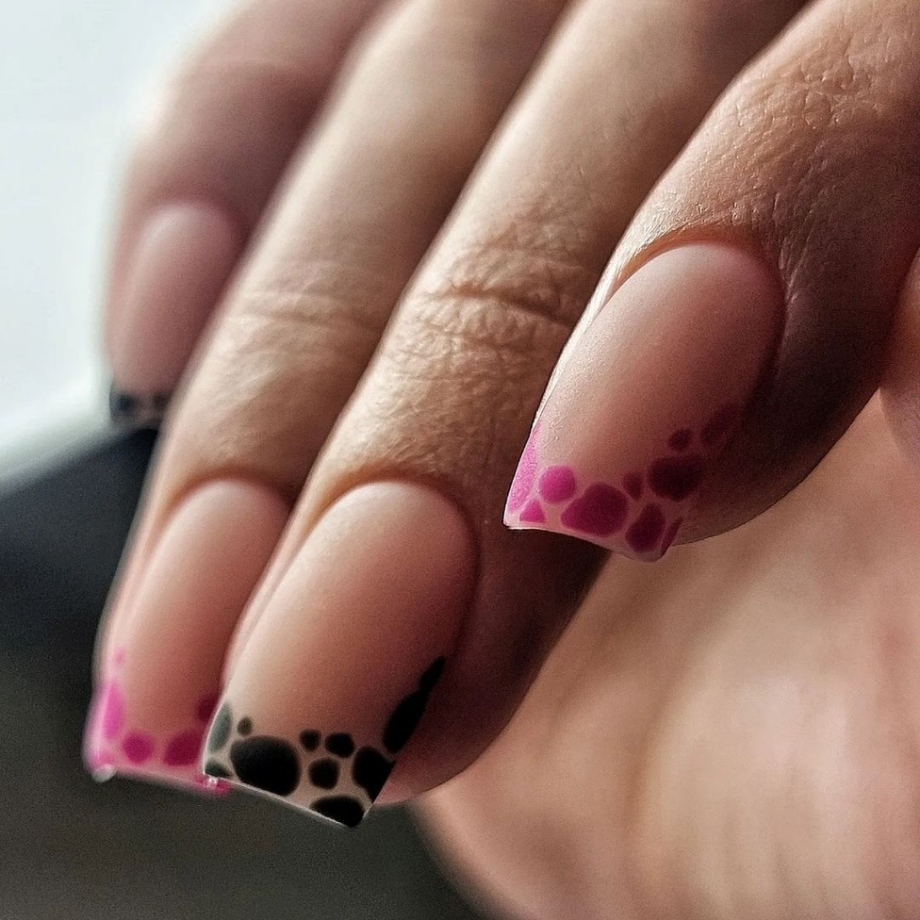 Комбинированный маникюр + покрытие гель лак