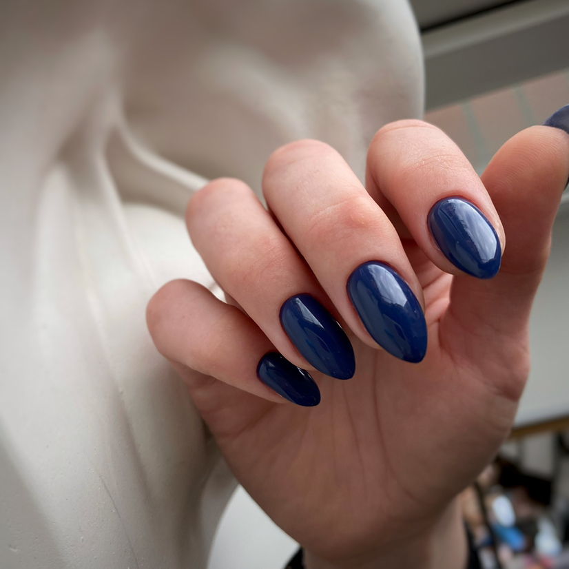 Маникюр+ однотонное покрытие гель лаком