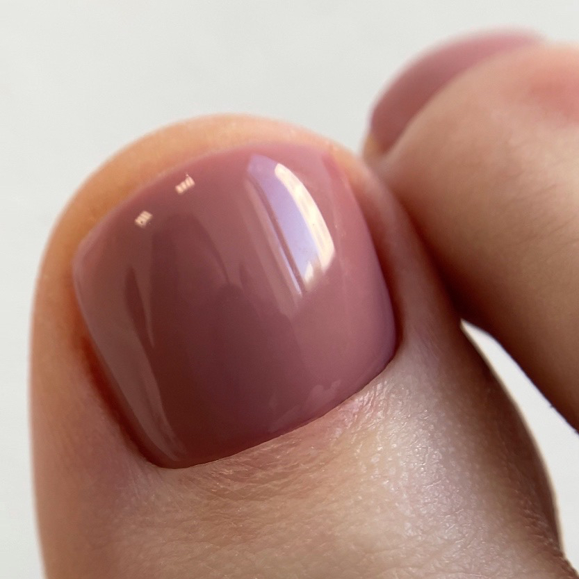 Педикюр стопа+ пальцы с покрытием (однотон)