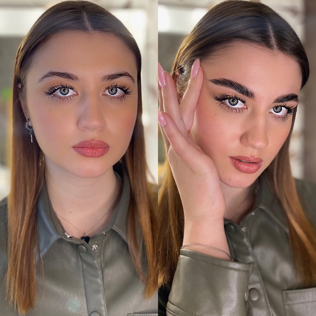 Ламинирование бровей с окрашиванием и коррекцией(ботокс для бровей в подарок)