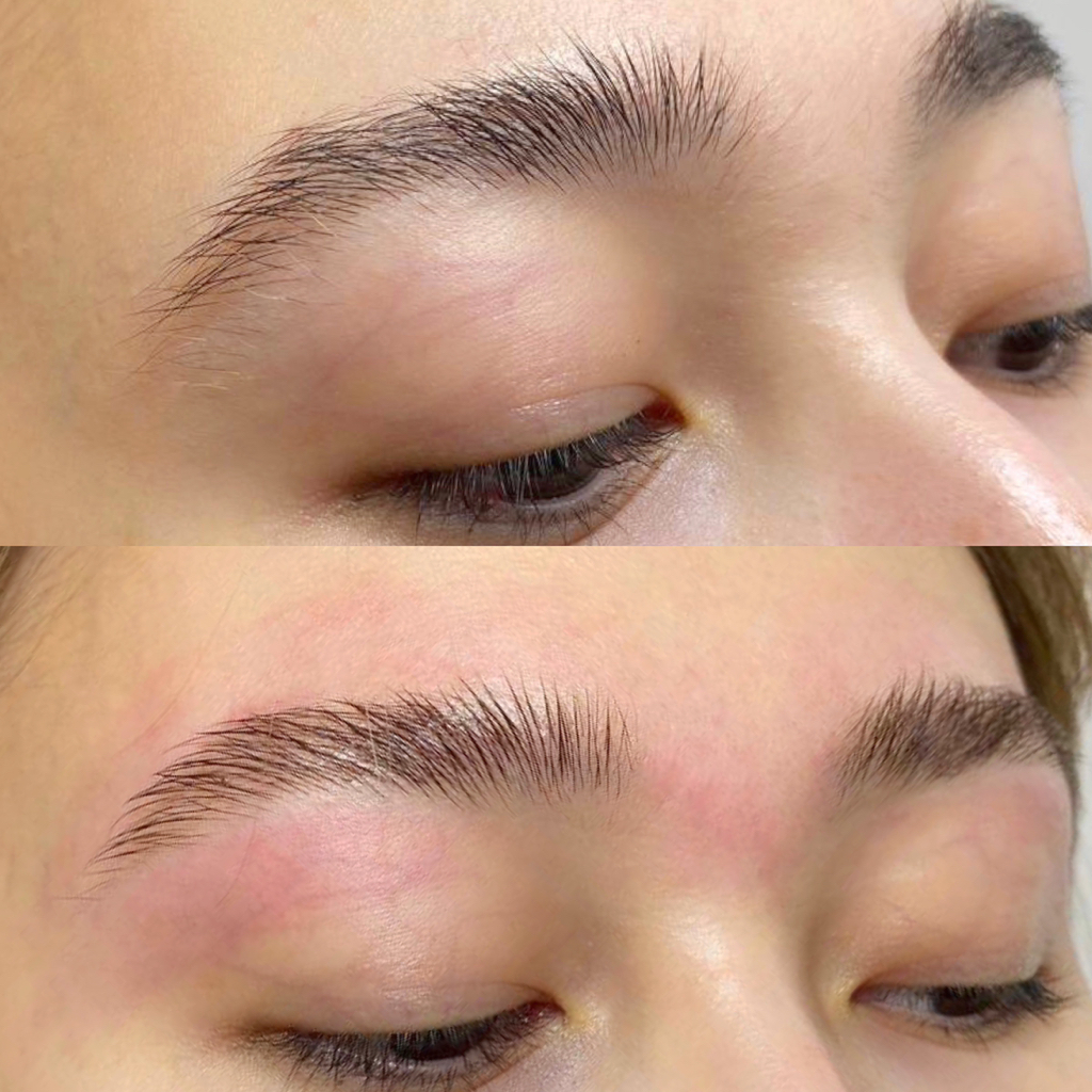 Комплекс (окрашивание бровей, коррекция+осветление)