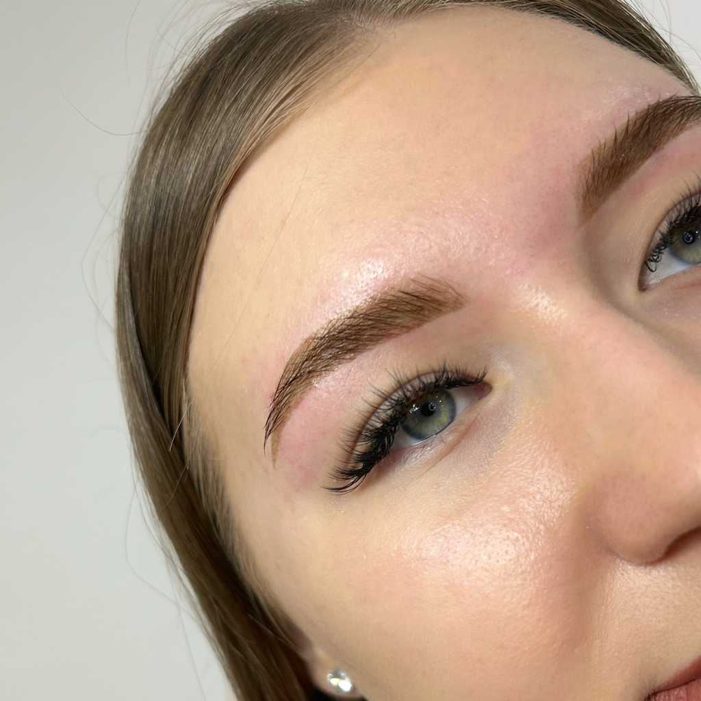 Комплекс (Окрашивание бровей,коррекция+прореживание)