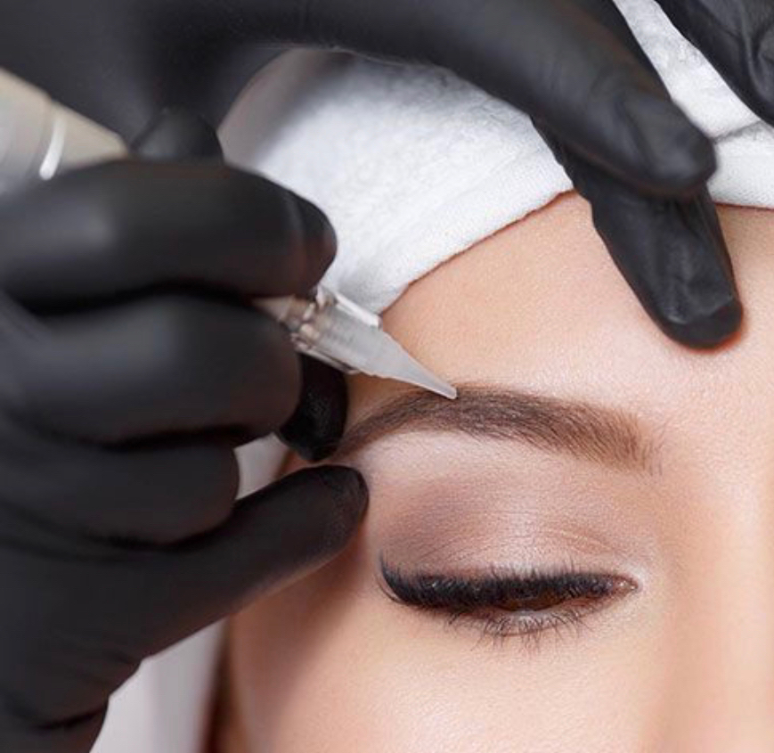 Коррекция Перманентного макияжа бровей (моя работа)