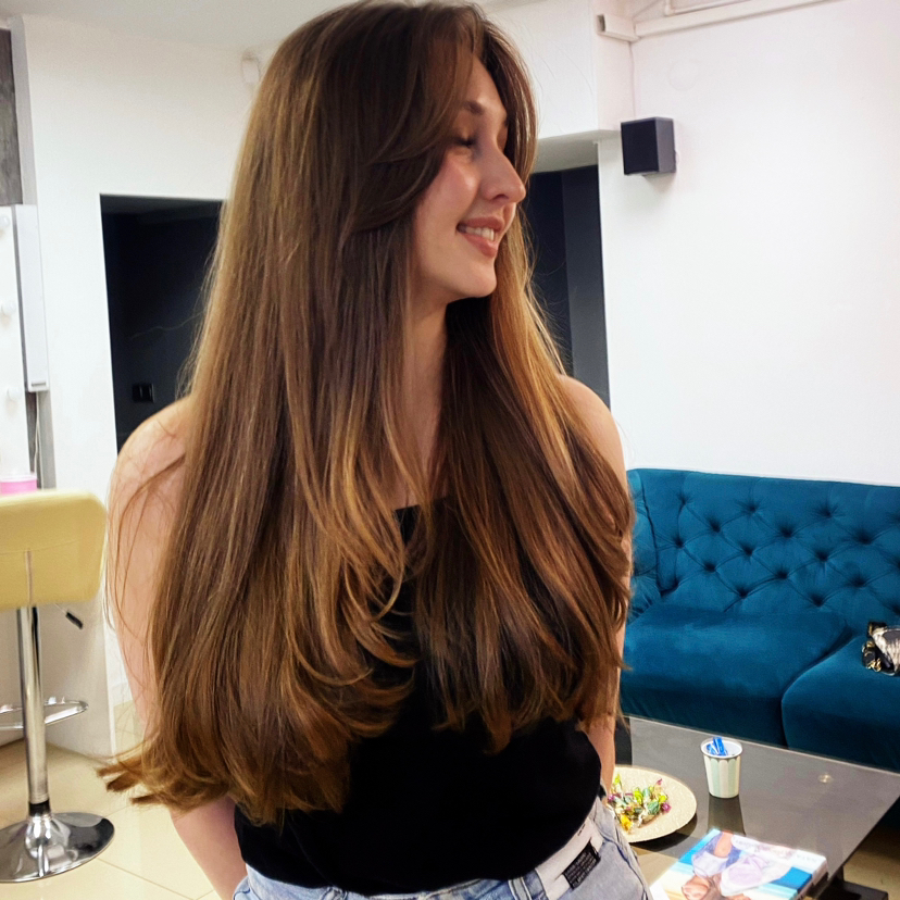 Стрижка женская ( ниже плеч )