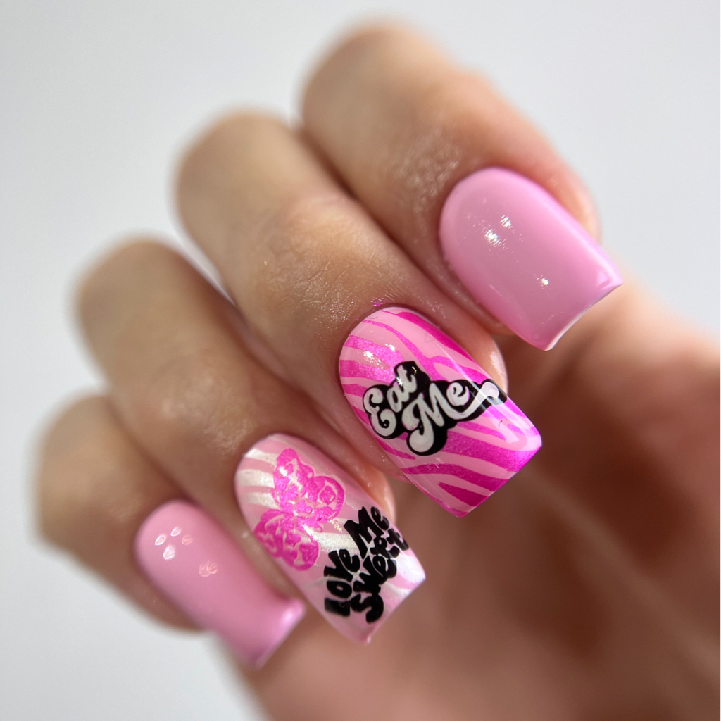 Комби маникюр + покрытие гель лака (с укреплением геля)