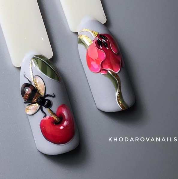 роспись 1 ноготь