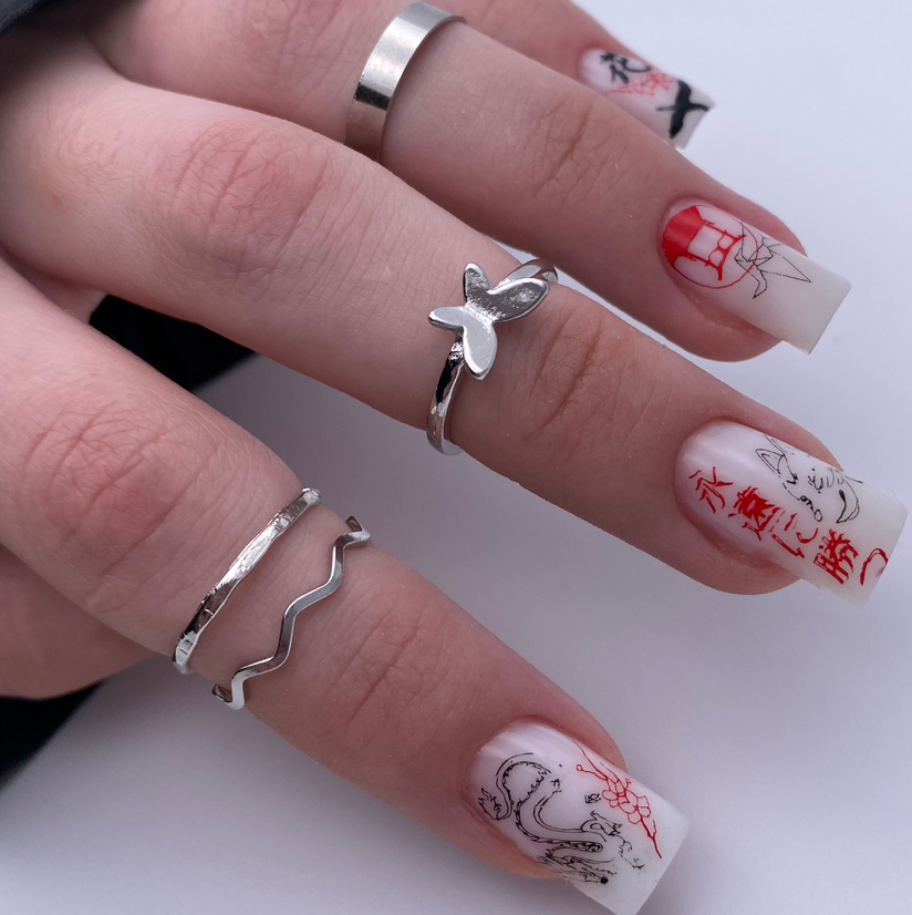 Дизайн 10 ногтей