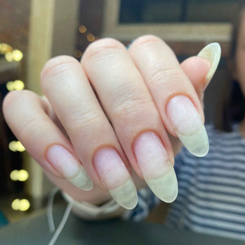 Маникюр без покрытия