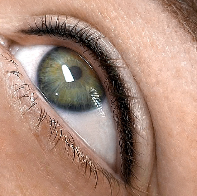 Перманентный макияж глаз межресничка