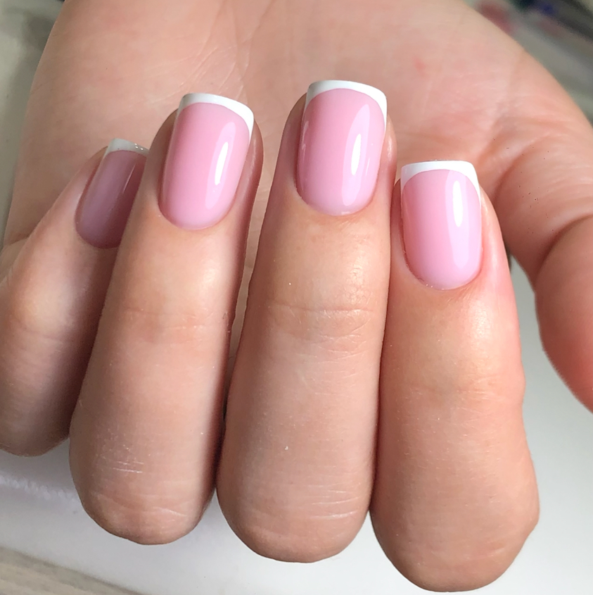 Коррекция ногтей гелем/гель лаком