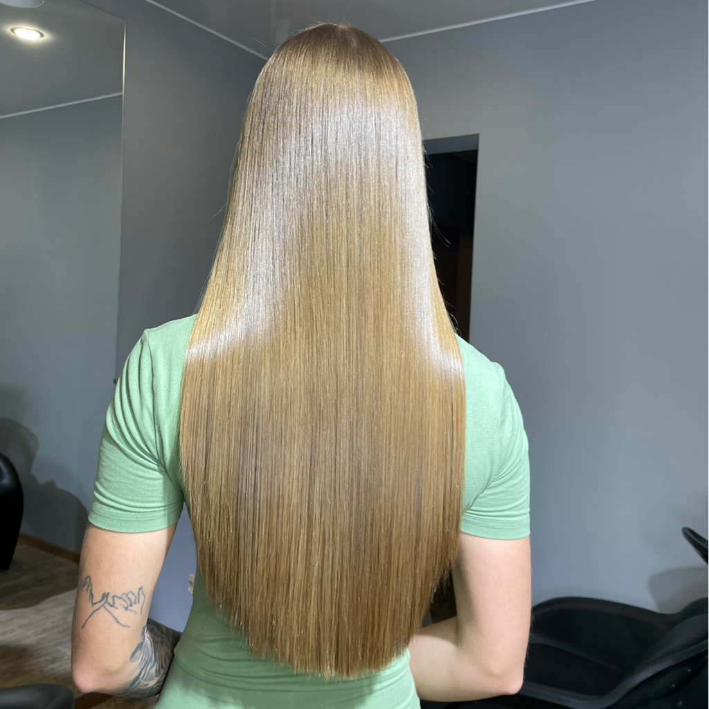 Кератиновое выпрямление (до талии, 60 см)