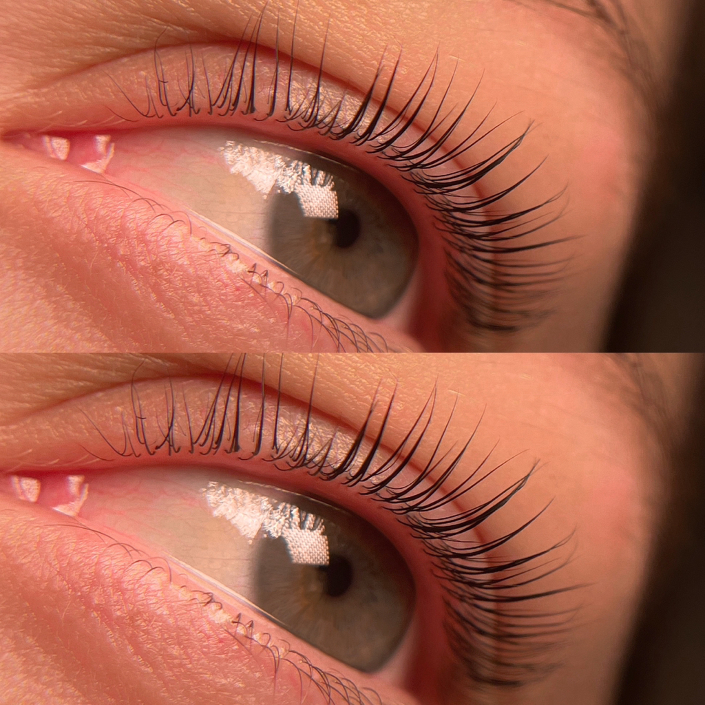 Ламинирование верхних ресниц без окрашивания