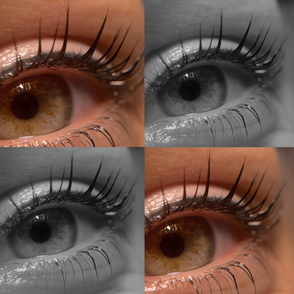 Ламинирование верхних и нижних ресниц с окрашиванием