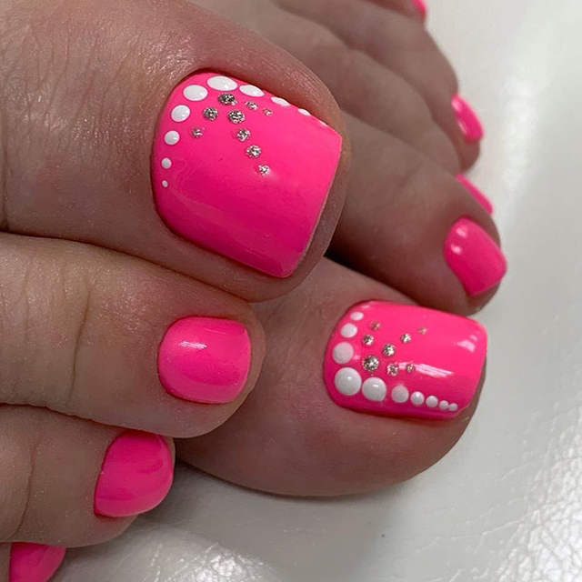 Педикюр + лак