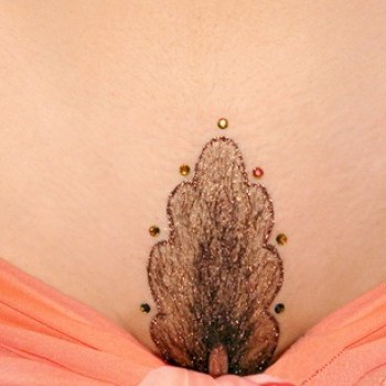 Интимная прическа/ бикини - дизайн