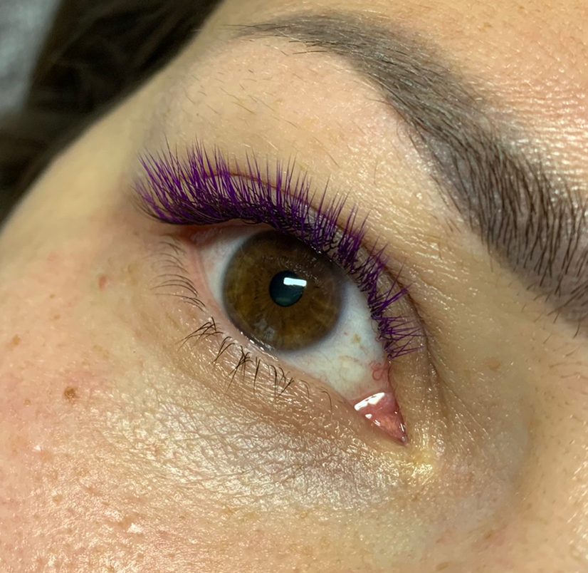 Цветные ресницы