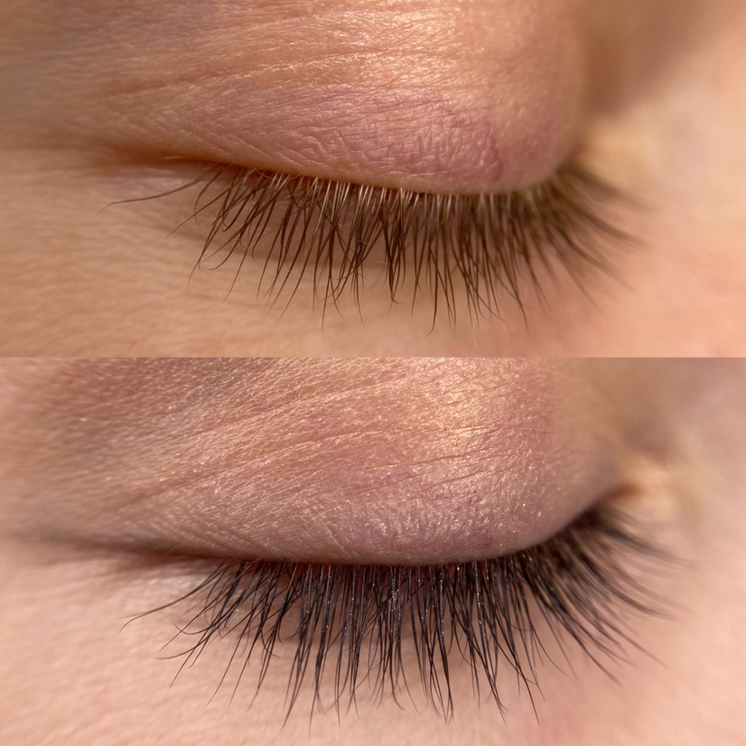 Окрашивание ресниц