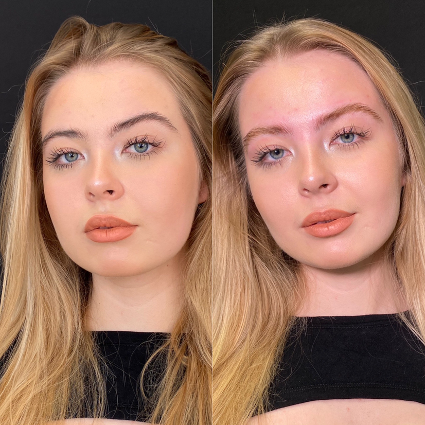 Комплекс «Осветление бровей без окрашивания»