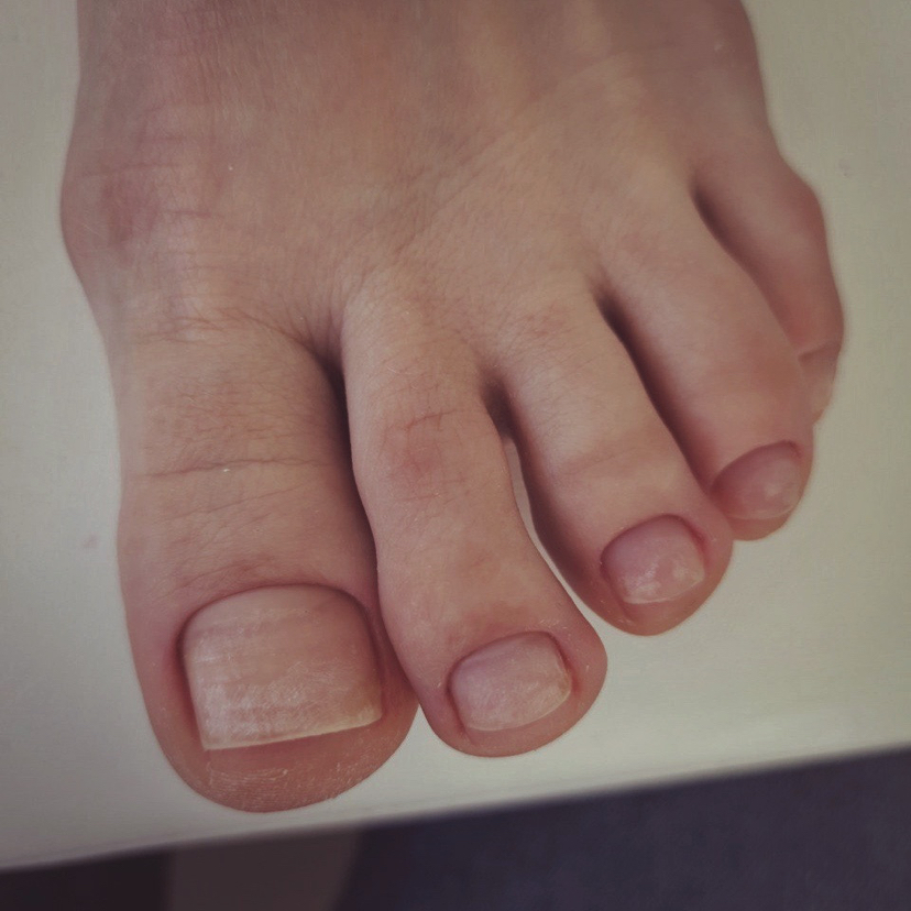 Обработка пальчиков без покрытия