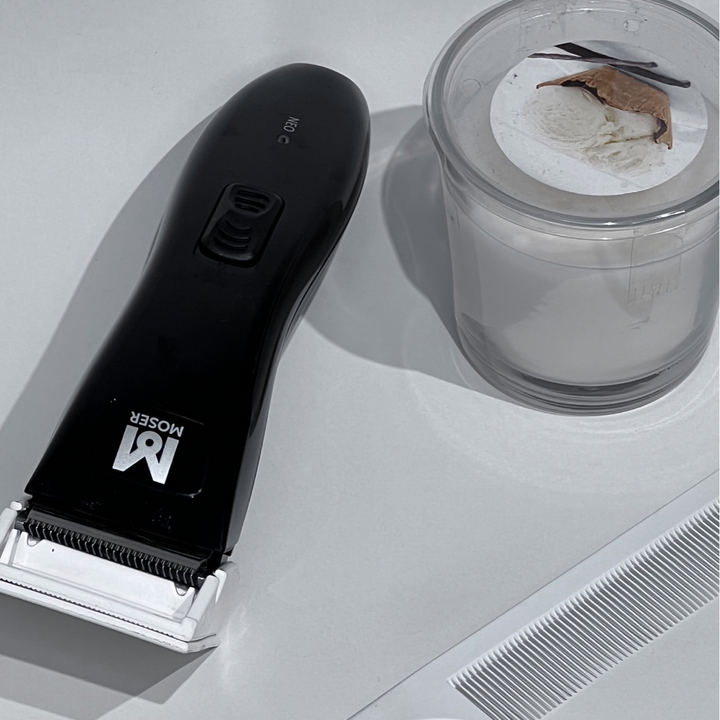 Полировка волос насадкой HG (длинные волосы)