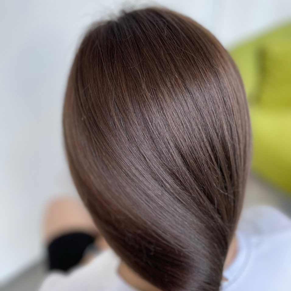 Окрашивание волос в 1 тон