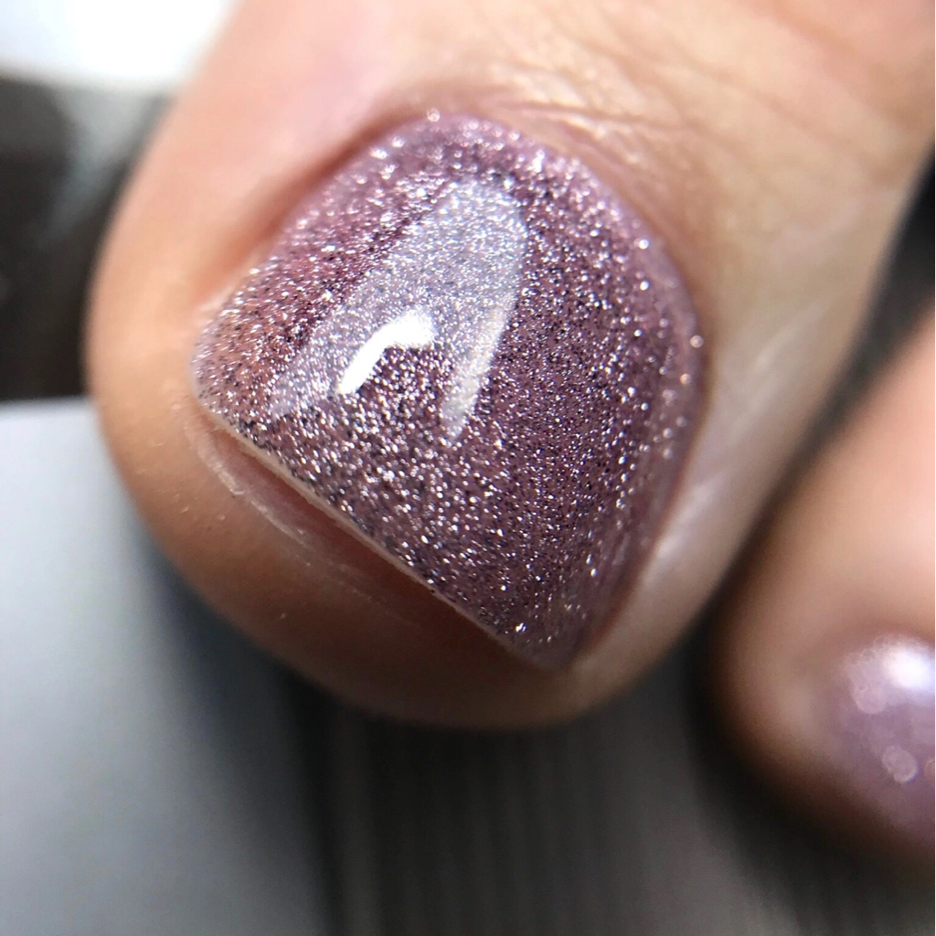 Педикюр пальчики+гель-лак