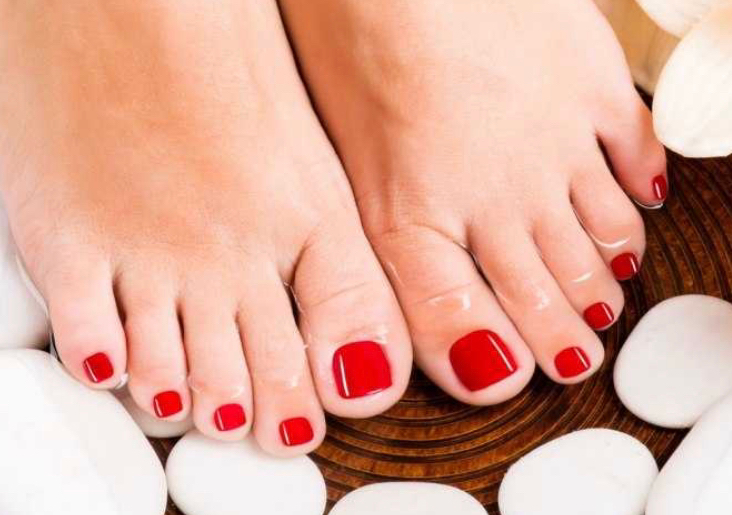 Педикюр (обработка пальчики + гель лак)