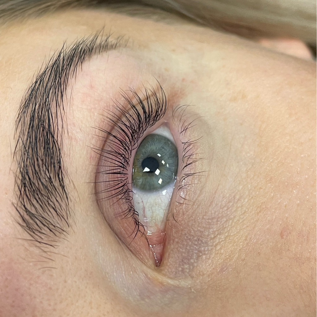 Eyelash lamination