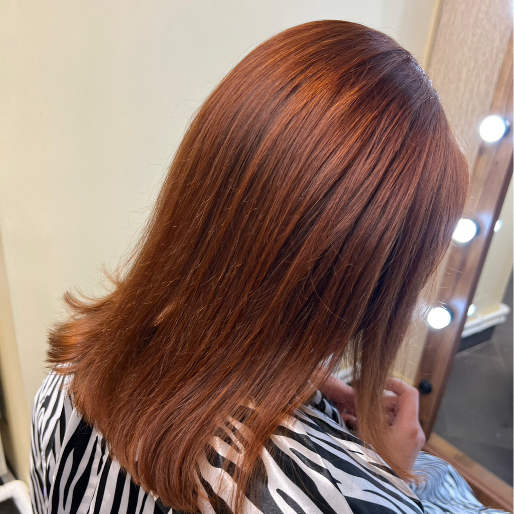 Окрашивание в один тон