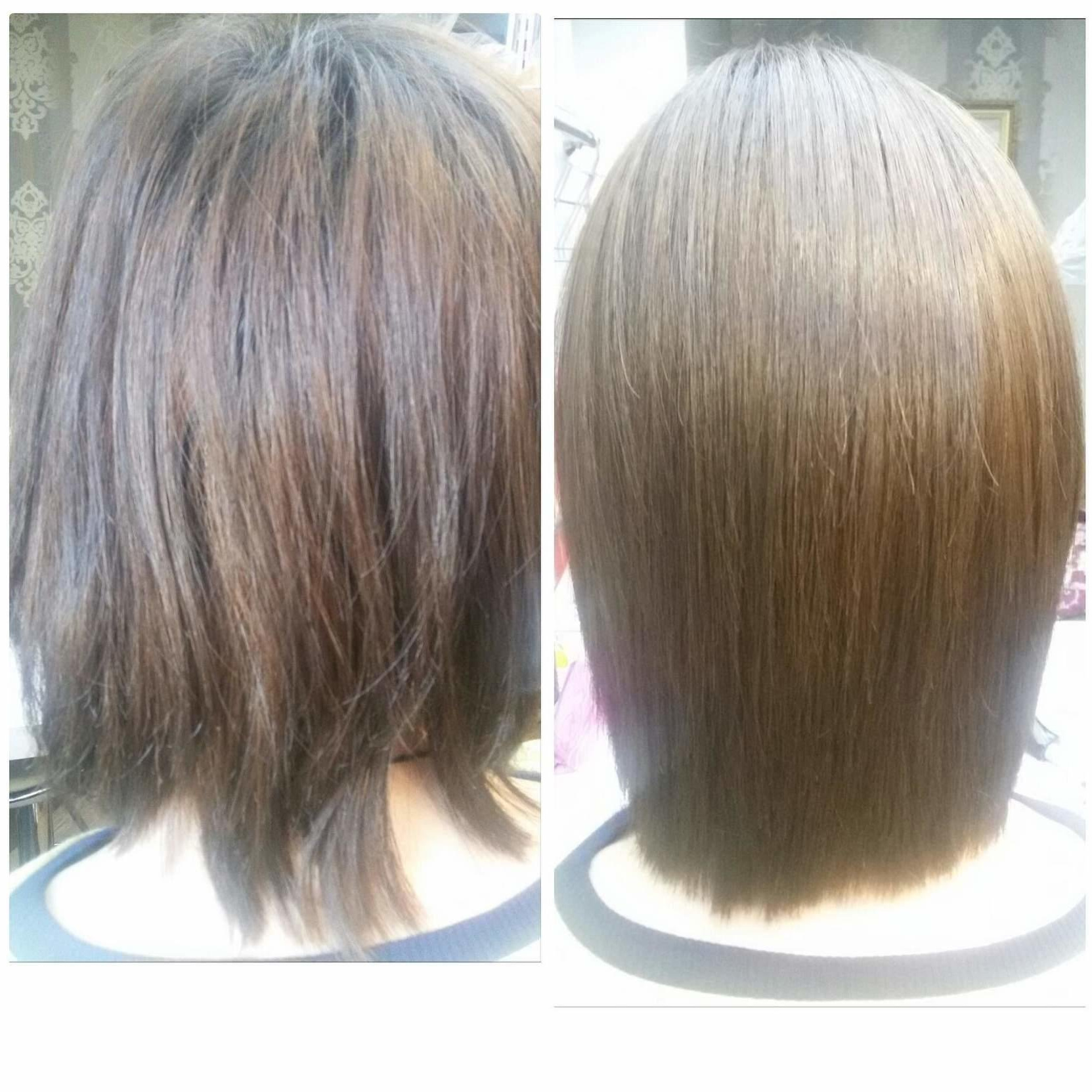 Кератиновое выпрямление (короткие волосы)