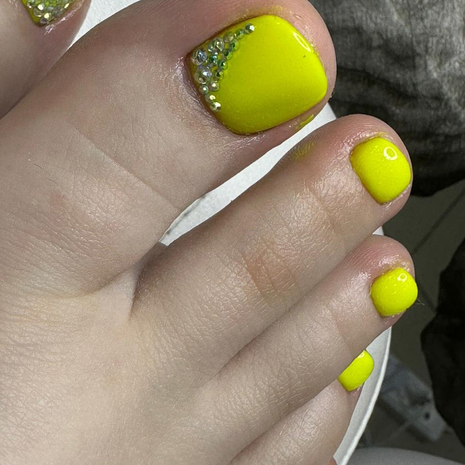 Педикюр (пальцы) + покрытие