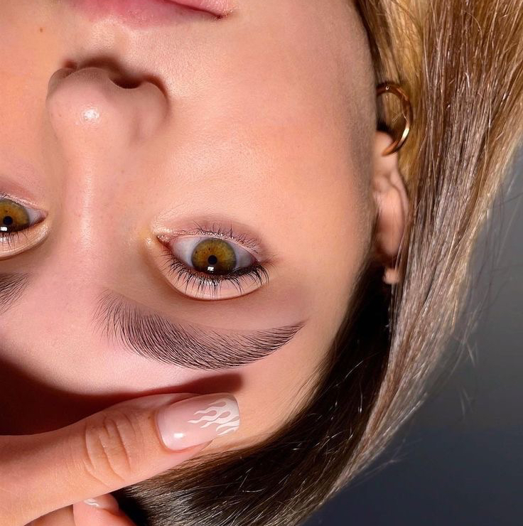 Долговременная укладка бровей без окрашивания, без коррекции