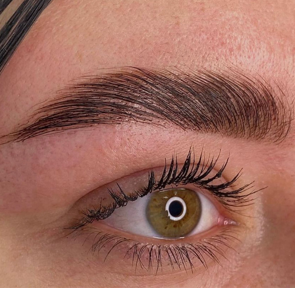 Ламинирование бровей с окрашиванием от Elan +Brow Elixir/ kaş lifting ve boyama