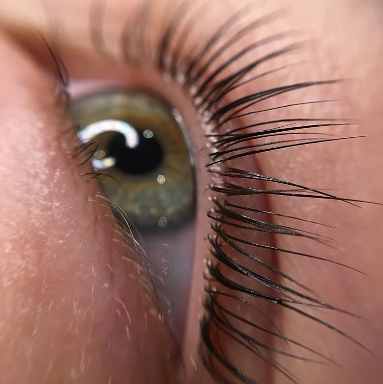 Окрашивание ресниц перманентной краской/ kirpik boyama