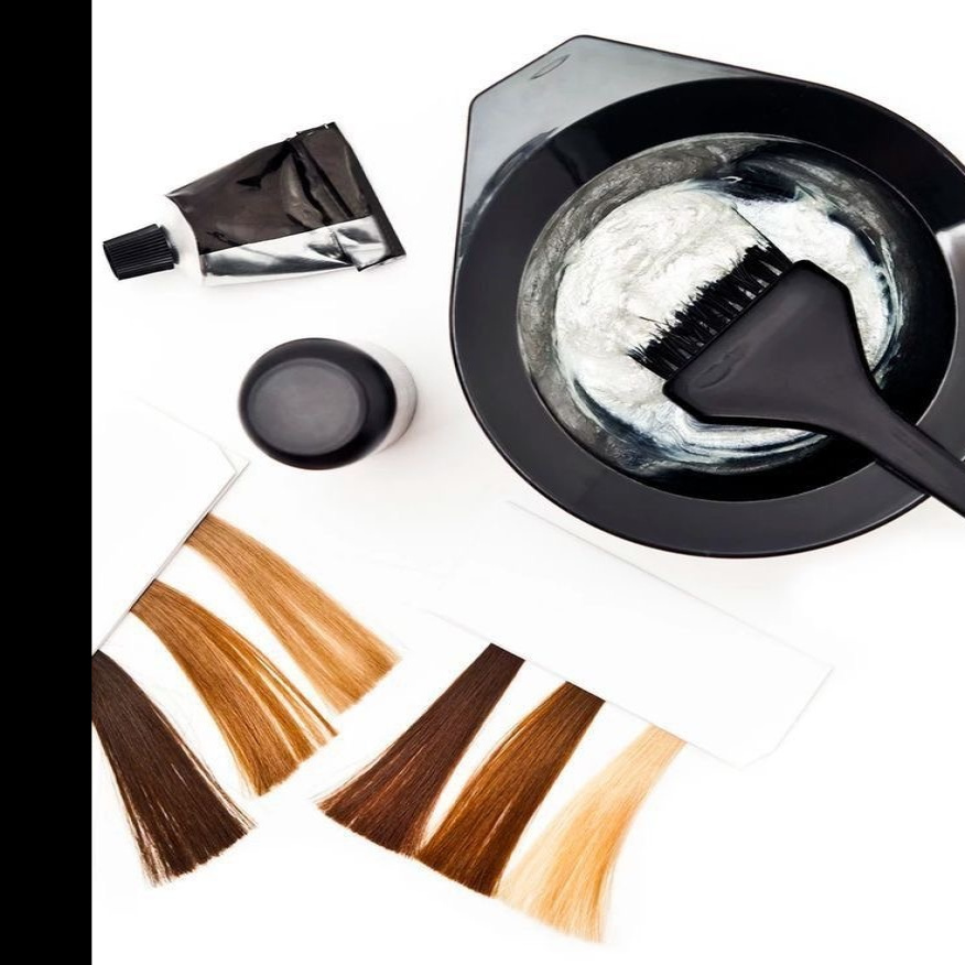 Окрашивание волос тон в тон