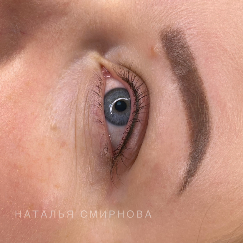 Перманентный макияж век (межресничка )