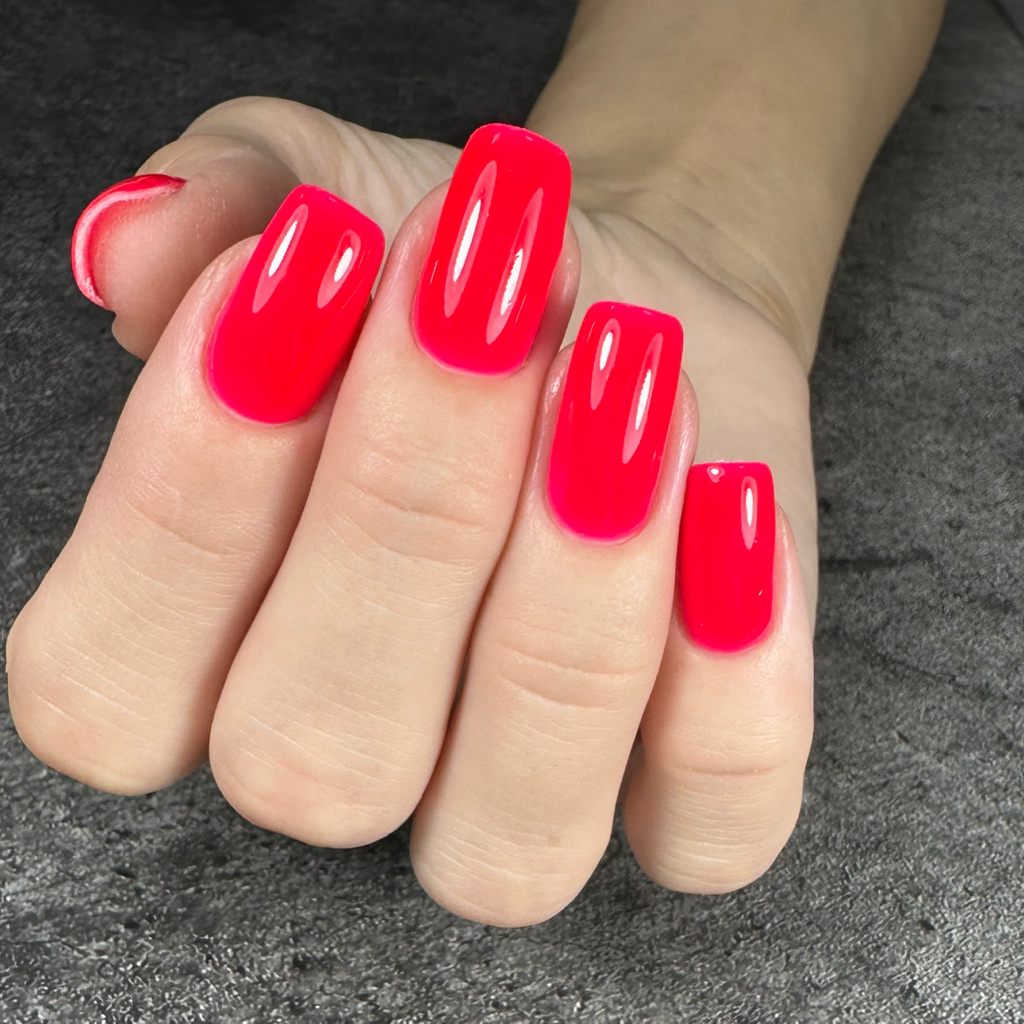 Маникюр с покрытием гель-лак (однотонное)