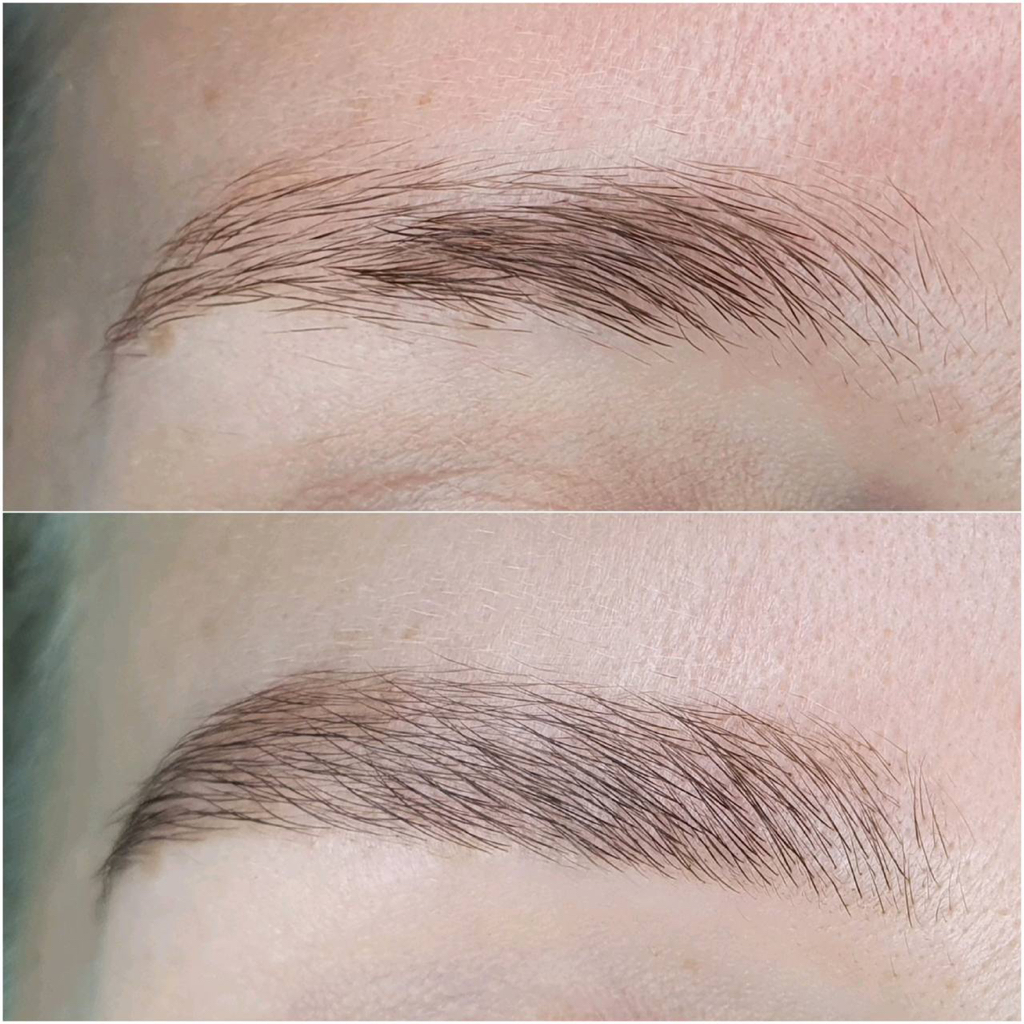 Брови: коррекция с окрашиванием «Эко-реновация»