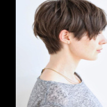 Окрашивание (тонирование) волос в один тон (короткие волосы)