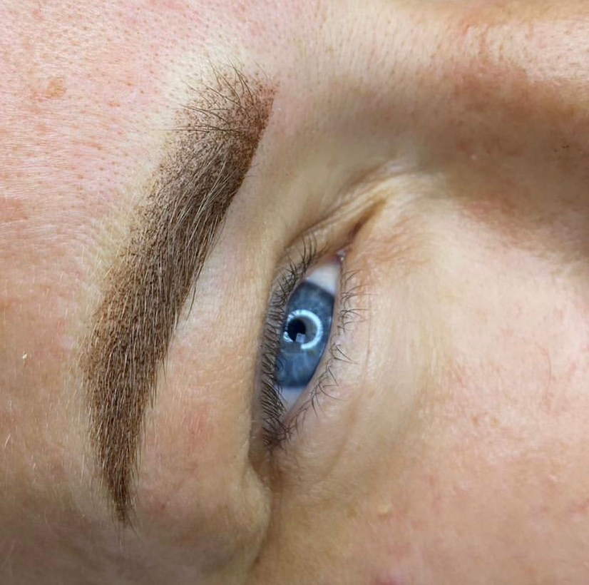 Перманентный макияж бровей средними красками ”Volume Brows"