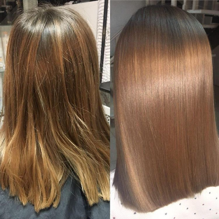 Ботокс волос  (горячий ) средняя длина +30% за густоту