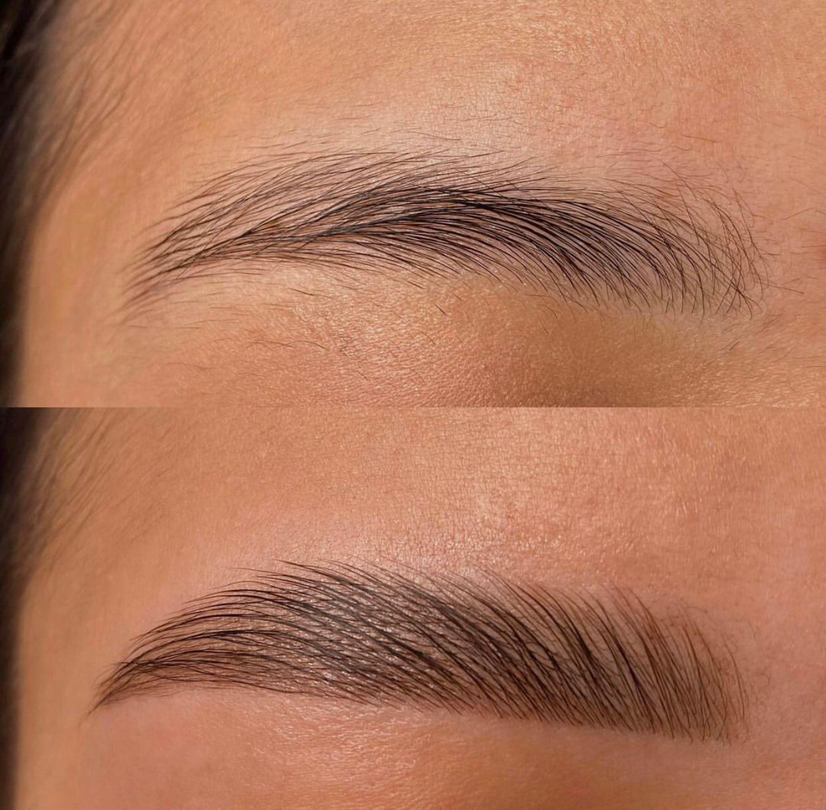 Коррекция и окрашивание бровей