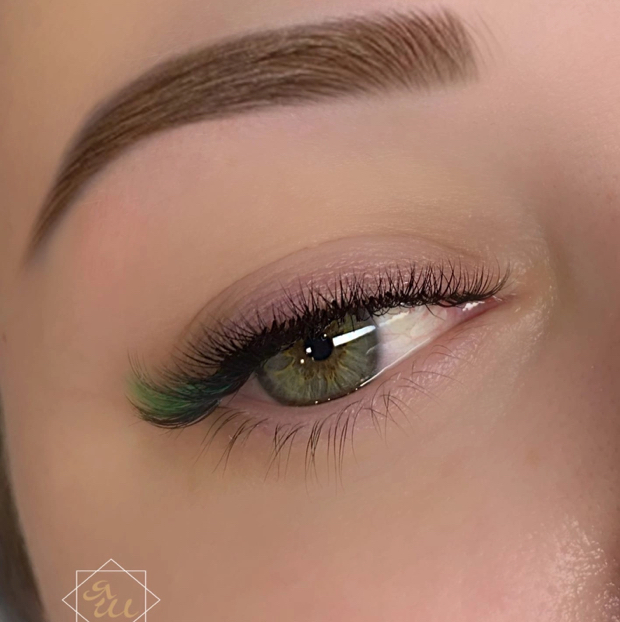 Led Наращивание ресниц 2D объема