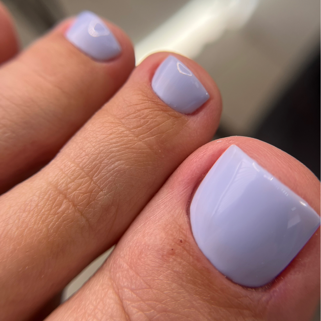 Педикюр с покрытием (пальчики)