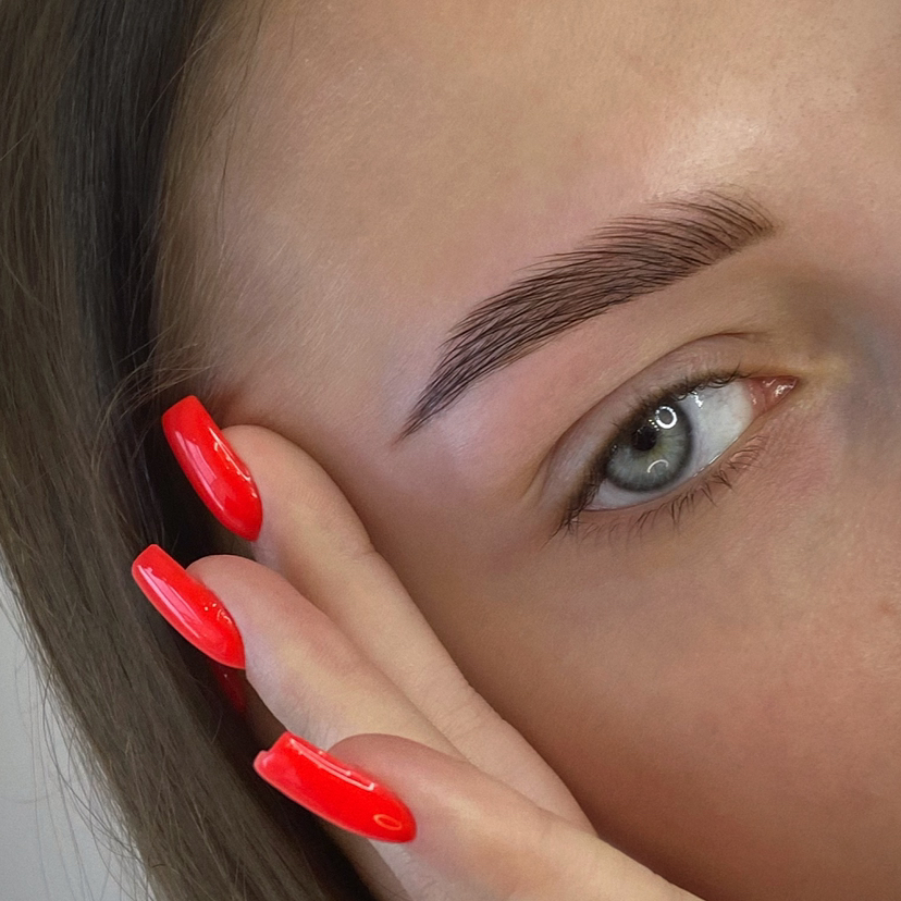 Ламинирование бровей + окрашивание + коррекция